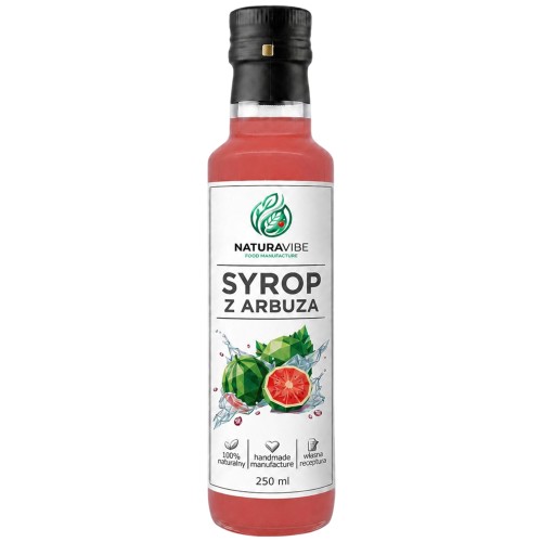 SYROP Z ARBUZA ARBUZOWY 250ml intensywny smak HANDMADE 100% naturalny