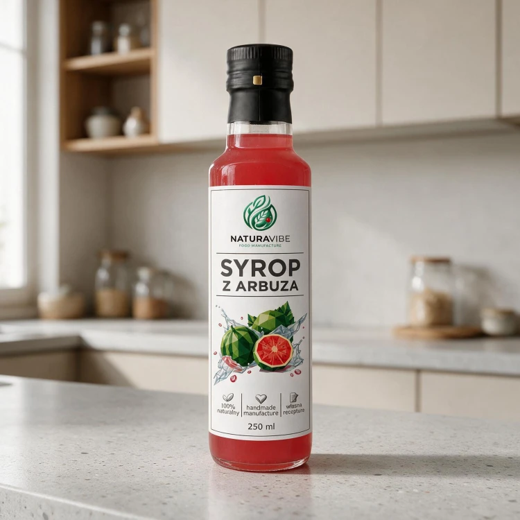 SYROP Z ARBUZA ARBUZOWY 250ml intensywny smak HANDMADE 100% naturalny