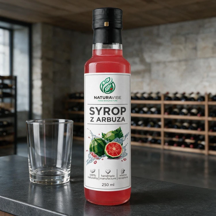 SYROP Z ARBUZA ARBUZOWY 250ml intensywny smak HANDMADE 100% naturalny
