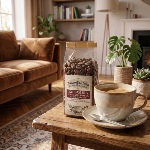 KAWA ZIARNISTA KOLUMBIA 50g 100% ARABICA ŚWIEŻO PALONA SUPREMO DON PABLO