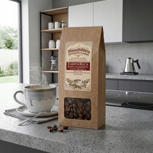 KAWA ZIARNISTA KOSTARYKA 100g 100% ARABICA ŚWIEŻO PALONA LA FORTUNA DE ORO