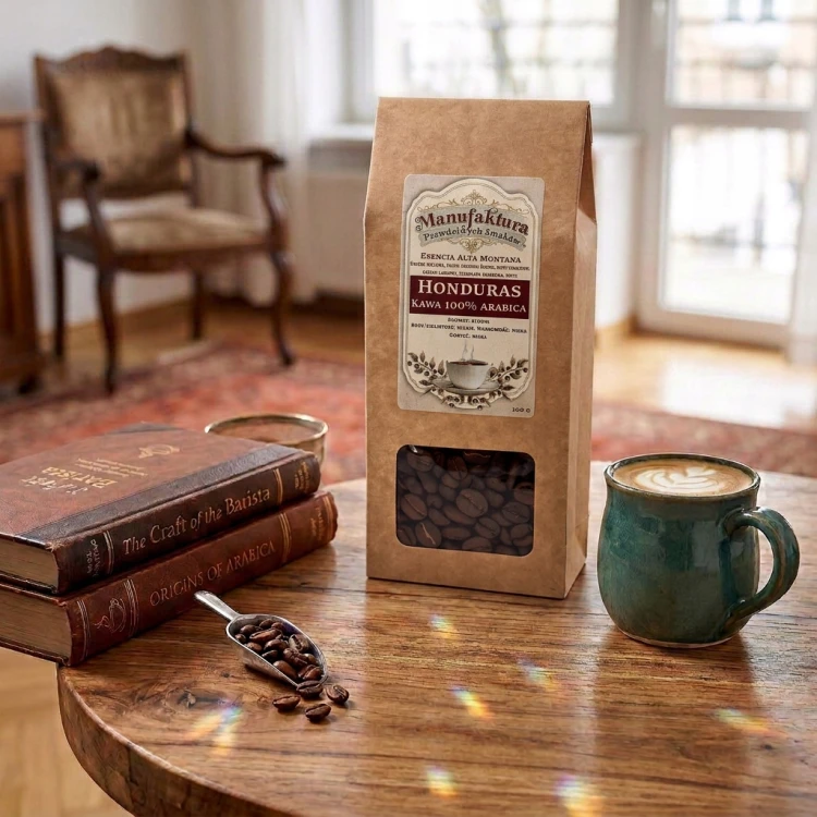 KAWA ZIARNISTA HONDURAS 100g 100% ARABICA ŚWIEŻA ESENCIA ALTA MONTANA
